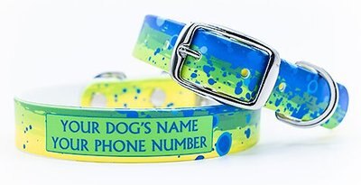 C4 Mahi Waterproof Hypoallergenic Personalized Dog Collar, slide 1 of 1