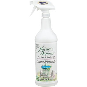 Farnam Nature's Defense Horse Repellent Spray, 32-oz bottle, bundle of 2