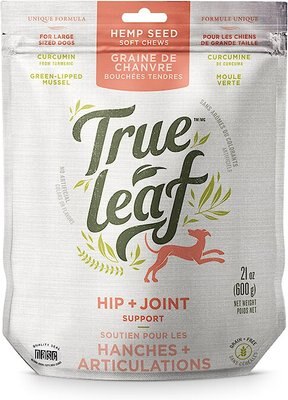 True Leaf Hip + Joint Chews Large Breed Soft Chew Dog Supplement, 21-oz bag, slide 1 of 1