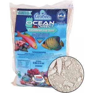 CaribSea Ocean Direct Caribbean Live Aquarium Sand, 5-lb bag