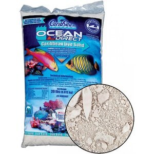 CaribSea Ocean Direct Caribbean Live Aquarium Sand, 20-lb bag