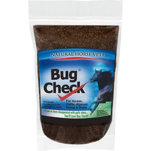 The Natural Vet Bug Check Original Multi-Species Formula Natural Pest Repellent Horse Feed, 2-lb bag