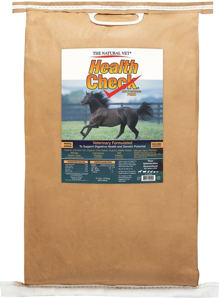 The Natural Vet Multi-Species Health Check Feed Horse Supplement, 22.5-lb bag slide 1 of 2