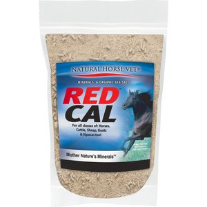 Natural Horse Vet Red Cal Original Nature's Minerals & Organic Sea Salt Multi-Species Formula, 4-lb bag