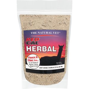 The Natural Vet Red Cal Multi-Species Herbal Fleece & Fiber Supplement, 4-lb bag