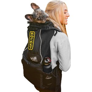 K9 Sport Sack KNAVIGATE Forward Facing Backpack Dog Carrier, Black, Medium 