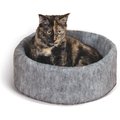 K&H Pet Products Amazin' Snuggle Cup Cat Bed, Gray