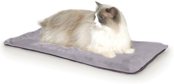 K&H Pet Products Thermo-Kitty Mat, Gray slide 1 of 11