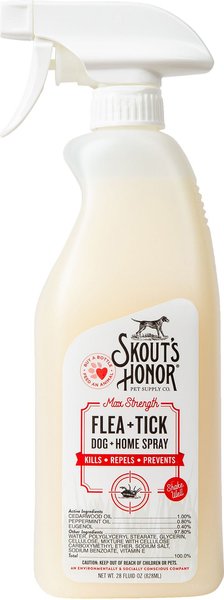 Skout's Honor Flea & Tick Dog & Home Spray, 28-oz bottle slide 1 of 7