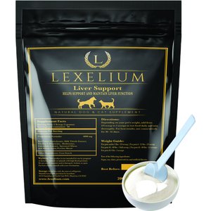 Lexelium Liver Support Dog & Cat Supplement, 7-oz bag