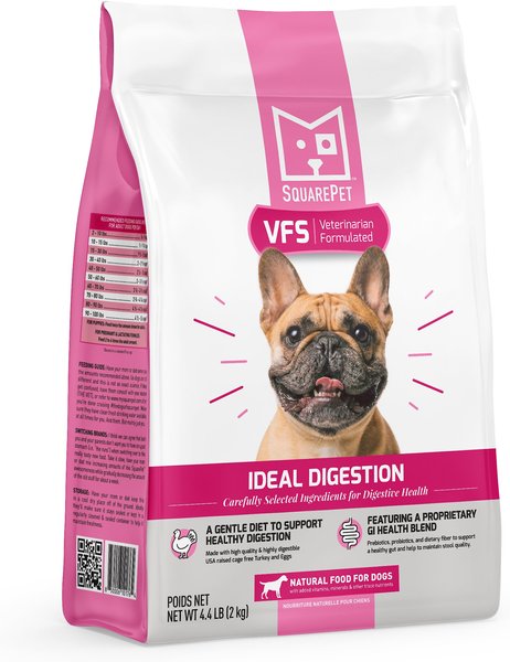SquarePet VFS Ideal Digestion Dry Dog Food, 4.4-lb bag slide 1 of 8