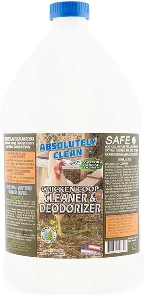 Absolutely Clean Chicken Coop Cleaner & Deodorizer, 128-oz bottle slide 1 of 3
