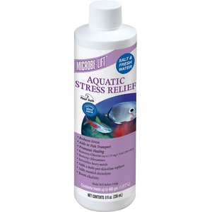 Microbe-Lift Aquatic Stress Relief Aquarium Treatment, 16-oz bottle