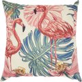 Nourison Flamingos Trendy Throw Pillow