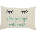 Nourison Close Eyes/Make Wish Trendy Throw Pillow