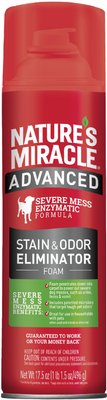 Nature's Miracle Advanced Dog Stain & Odor Foam Aerosol Spray, slide 1 of 1