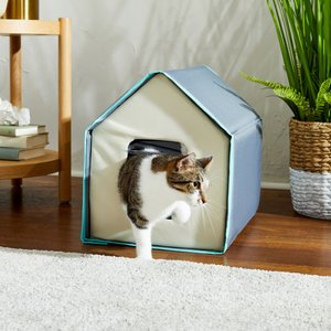 Frisco Indoor Unheated Cat House, Gray