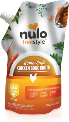 Nulo FreeStyle Grain-Free Home-Style Chicken Bone Broth Dog & Cat Topper, 20-oz pouch, slide 1 of 1