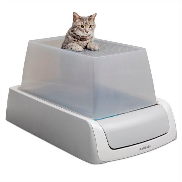 ScoopFree Ultra Top-Entry Automatic Self-Cleaning Cat Litter Box, Gray slide 1 of 11