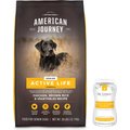 American Journey Active Life Formula Senior Chicken, Brown Rice & Vegetables Recipe Dry Dog Food, 28-lb bag + Dr. Lyon's Multi Vitamin Soft Chew Dog Supplement, 120 count