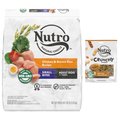 Nutro Natural Choice Small Bites Adult Chicken & Brown Rice Recipe Dry Dog Food, 30-lb bag + Nutro Crunchy with Real Peanut Butter Dog Treats, 16-oz bag