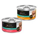 Purina Pro Plan Focus Kitten Classic Salmon & Ocean Fish Entree Canned Cat Food, 3-oz, case of 24 + Purina Pro Plan Focus Kitten Classic Chicken & Liver Entree Canned Cat Food, 3-oz, case of 24