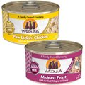 Weruva Paw Lickin' Chicken in Gravy Grain-Free Canned Cat Food, 3-oz, case of 24 + Weruva Mideast Feast with Grilled Tilapia in Gravy Grain-Free Canned Cat Food, 3-oz, case of 24