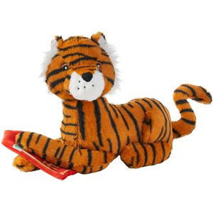 Frisco Tiger Plush Squeaky Dog Toy