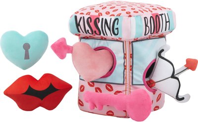 Frisco Kissing Booth Hide & Seek Puzzle Plush Squeaky Dog Toy, slide 1 of 1