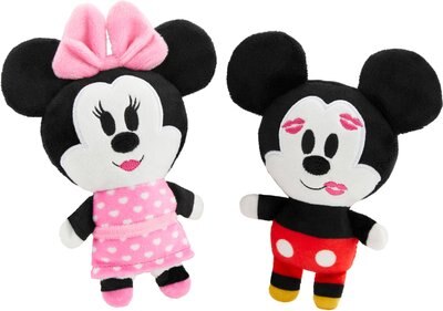 Disney Mickey & Minnie Mouse Plush Cat Toy with Catnip, 2 count, slide 1 of 1