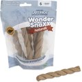 Petmate Wonder SnaXX Naturals Twists Peanut Butter Grain-Free Dog Treats, Small/Medium, 6 count