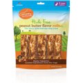 Canine Naturals Hide Free 7-inch Peanut Butter Flavor Roll Dog Chew, 5 count