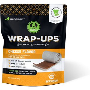 Stashios Wrap-Ups Cheese Flavor Grain-Free Dog & Cat Treats, 2.1-oz bag