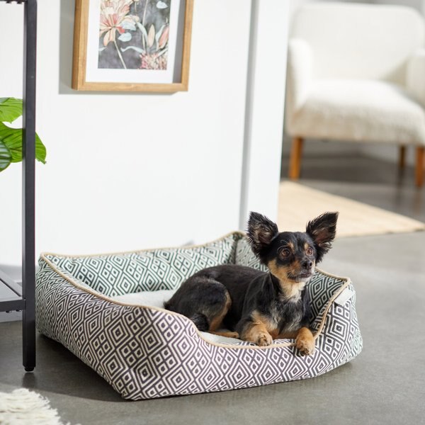 Frisco Boho Cuddler Dog & Cat Bed, Small  slide 1 of 7