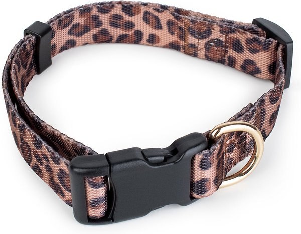 Boulevard Leopard Dog Collar, Medium slide 1 of 3