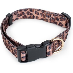 Boulevard Leopard Dog Collar, Medium