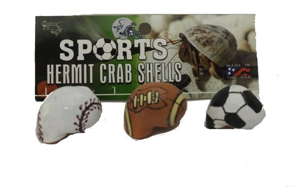 CC Pet Sporty Hermit Crab Shells, 2 count slide 1 of 1