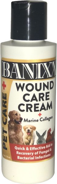 Banixx Wound Care Pet Cream with Marine Collagen for Dogs, Cats & Horses, 4-oz bottle slide 1 of 2