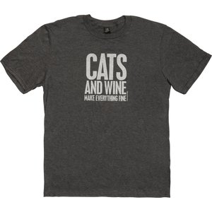 Primitives by Kathy Cats & Wine T-Shirt, XX-Large