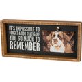 Primitives by Kathy Forget A Dog Inset Box Frame