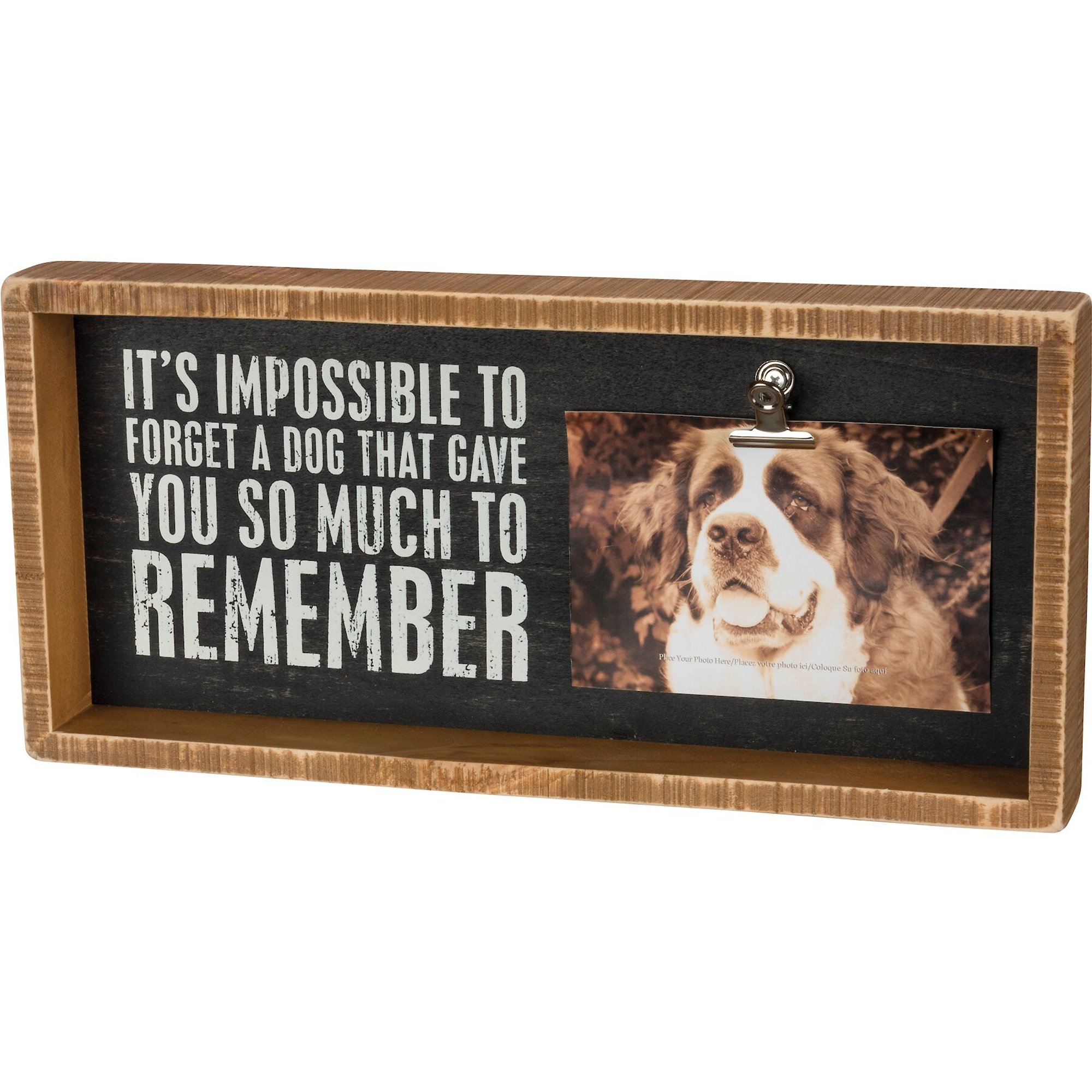 Best Dog Ever Primitives by Kathy 19136 Photo Box Frame 10 x 10 