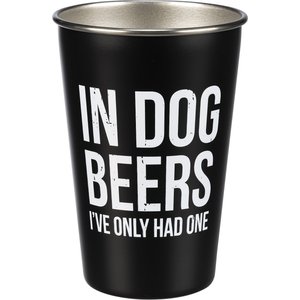 Primitives by Kathy In Dog Beers Stainless Steel Pint, 16-oz