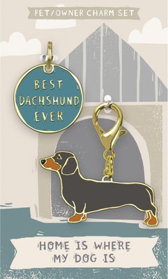 Primitives by Kathy Dachshund Charm, 2 count, slide 1 of 1