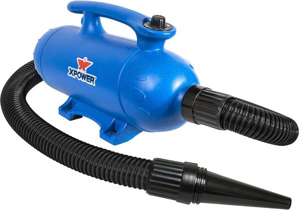 XPOWER B-25 Pro Force Plus Double Motor 4 HP Professional Dog & Cat Grooming Dryer slide 1 of 9