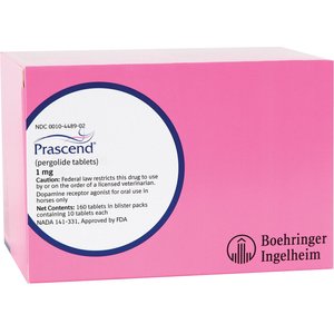 Prascend (Pergolide) Tablets for Horses, 1 mg, 10 tablets