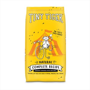 Tiny Tiger, Natural Complete Recipe, Chicken Flavor Dry Cat Food, 18-lb bag