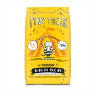 Tiny Tiger, Natural Indoor Recipe Chicken Flavor Dry Cat Food
