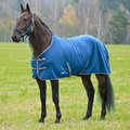 Finntack Cuddle Fleece Horse Blanket, Blue, 66-in