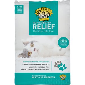 Dr. Elsey's Precious Cat Respiratory Relief Unscented Clumping Clay Cat Litter, 20-lb bag