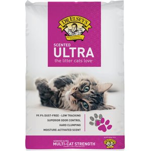 Dr. Elsey's Precious Ultra Scented Clumping Clay Cat Litter, 20-lb bag